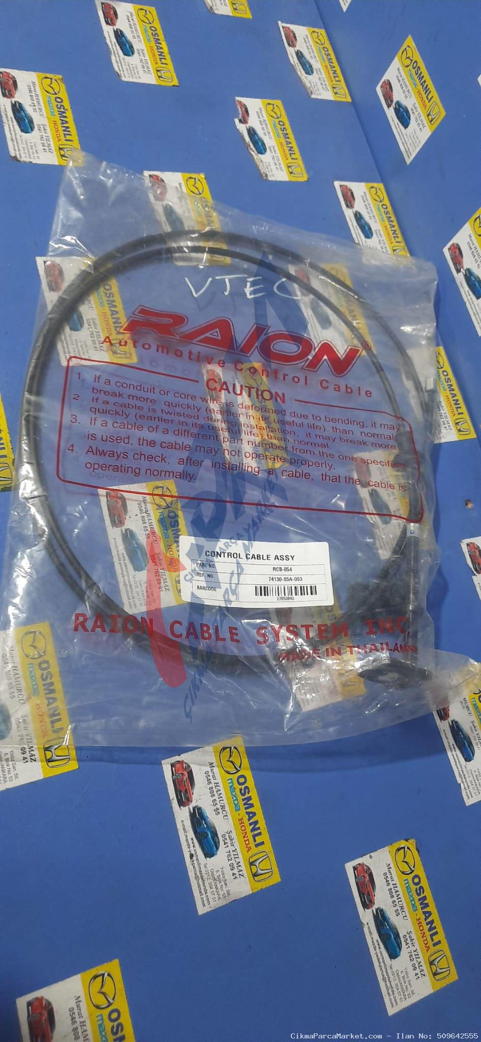 Honda  Civic Kaput Açma Halatı
