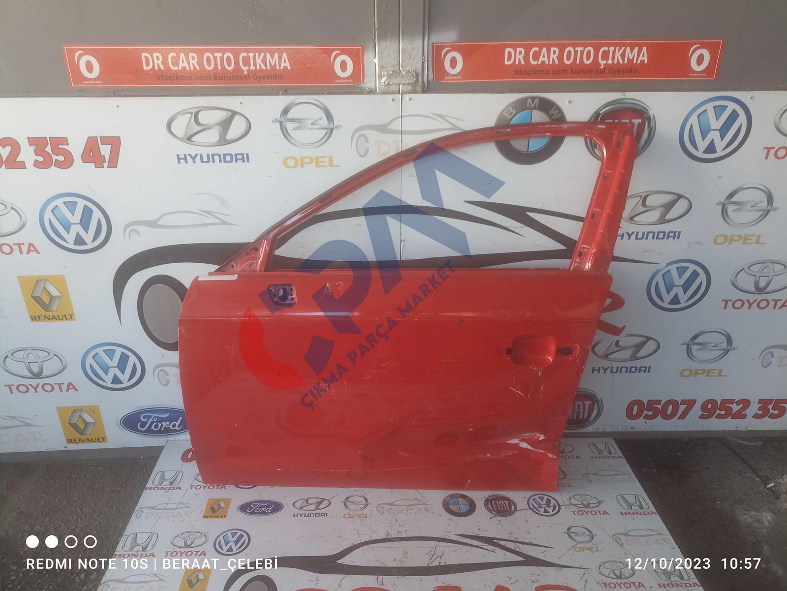 Audi A3 Sol Ön Kapı