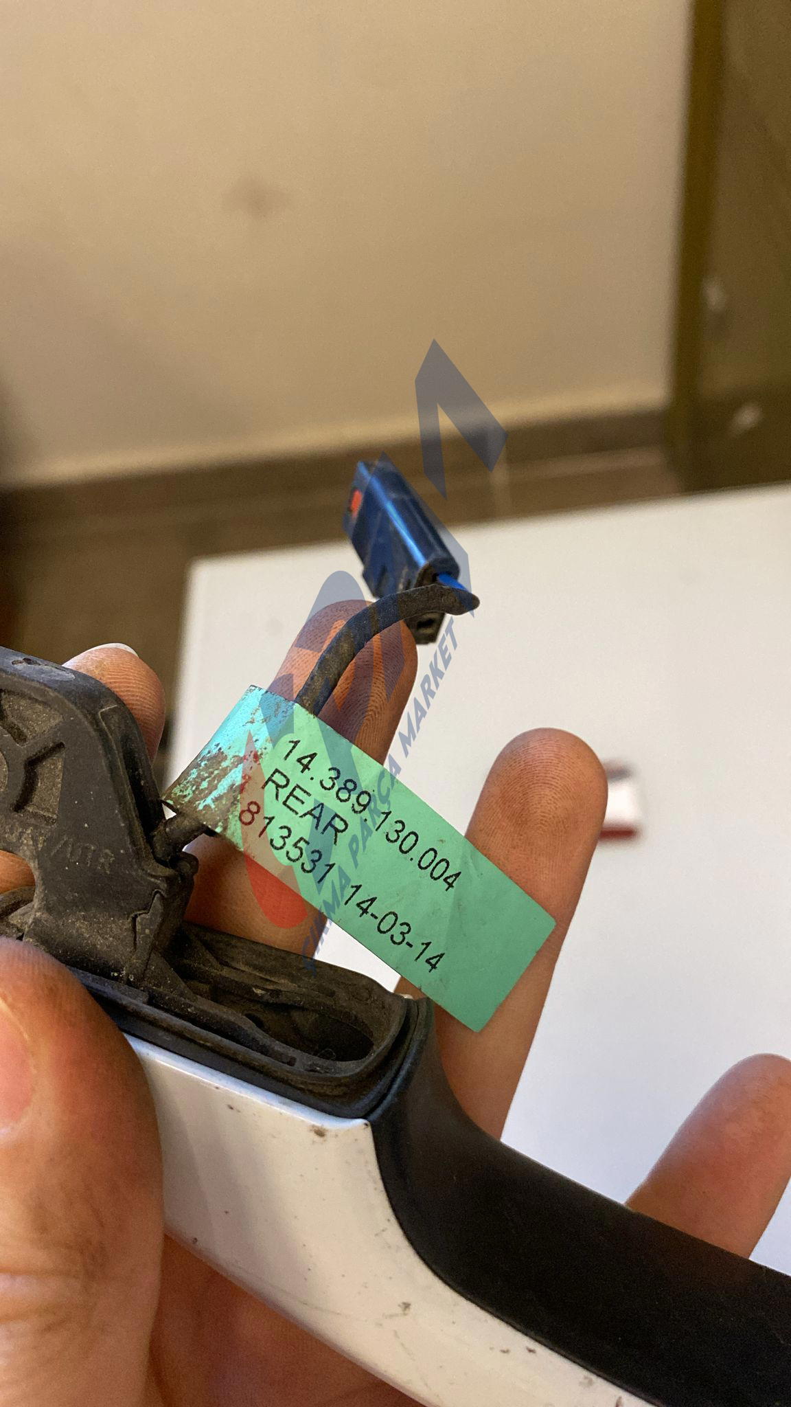 813531 opel insignia 2014 sağ arka kapı dış açma kolu keyless