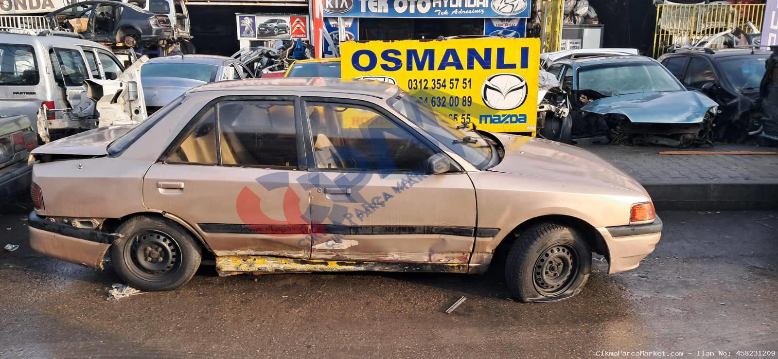 1989 1992 Mazda 323 Dış Kapı Kolu