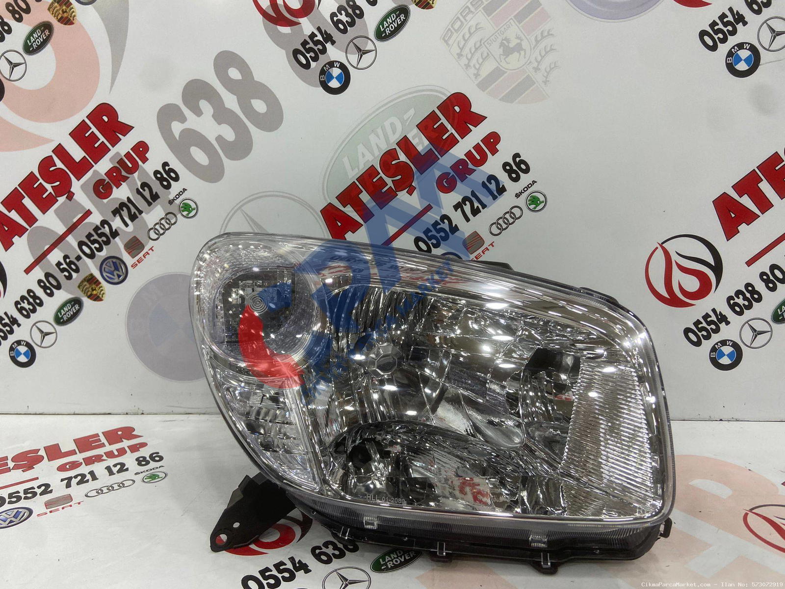 2003 2007 Toyota RAV 4 holojen Sağ Ön Far