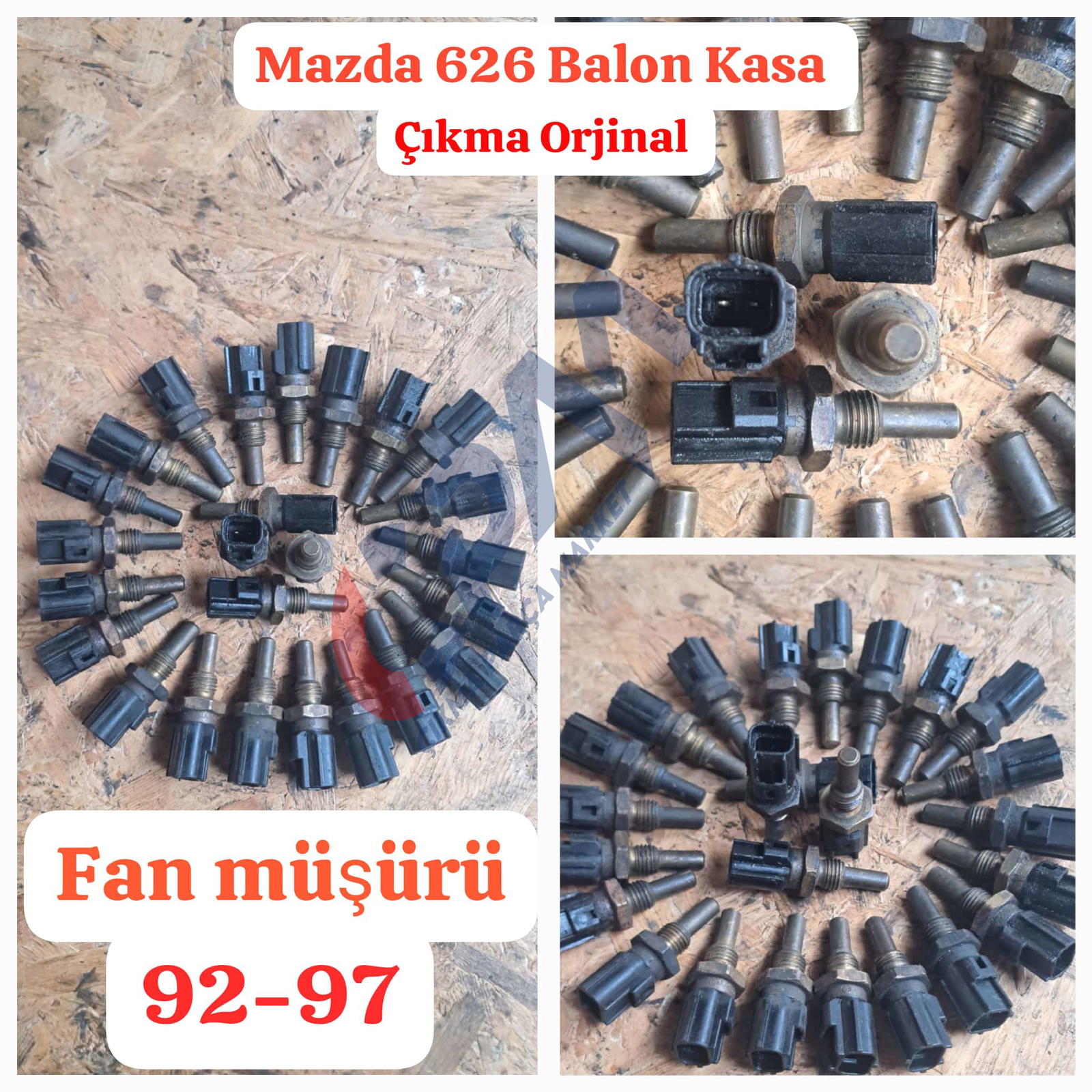 Mazda 626 Çıkma Orjinal Fan Müşürü