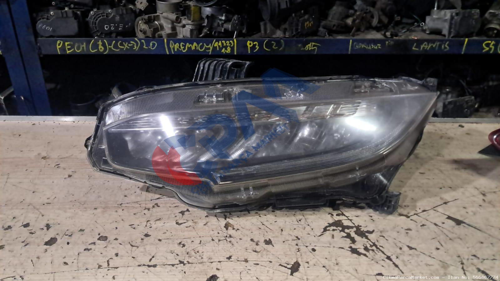 Honda Civic FC5 Çıkma Orjinal Ledli Sol Far