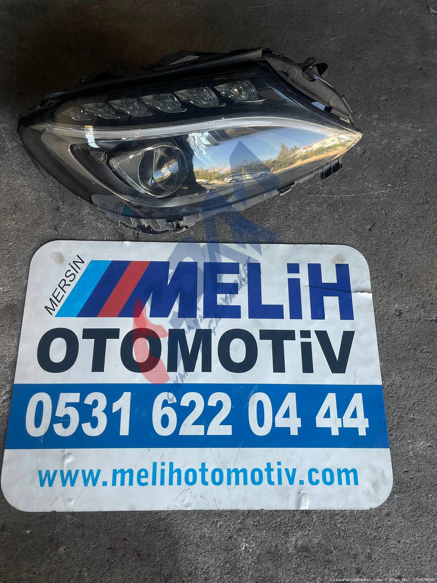 MERCEDES ÇIKMA C180 W205 SAĞ FAR A2059063803