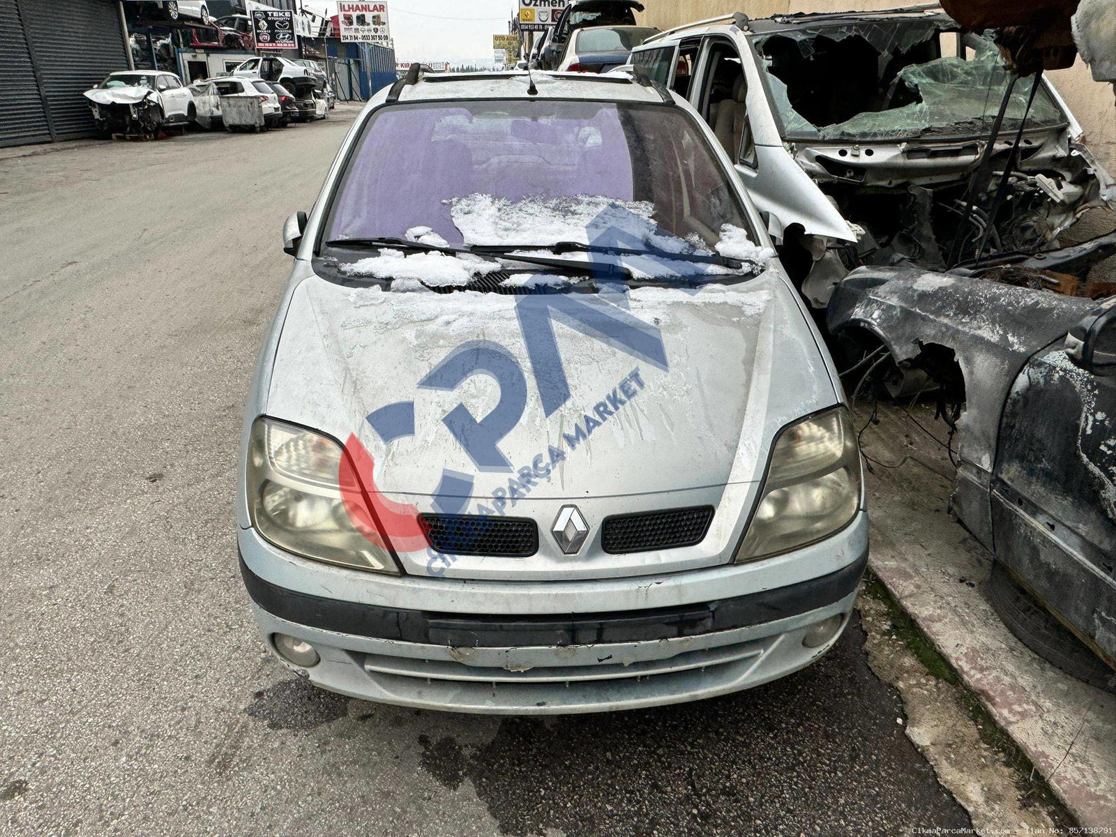 1999 2004 Renault Scenic 1 Çıkma 1.6 16v Komple Motor