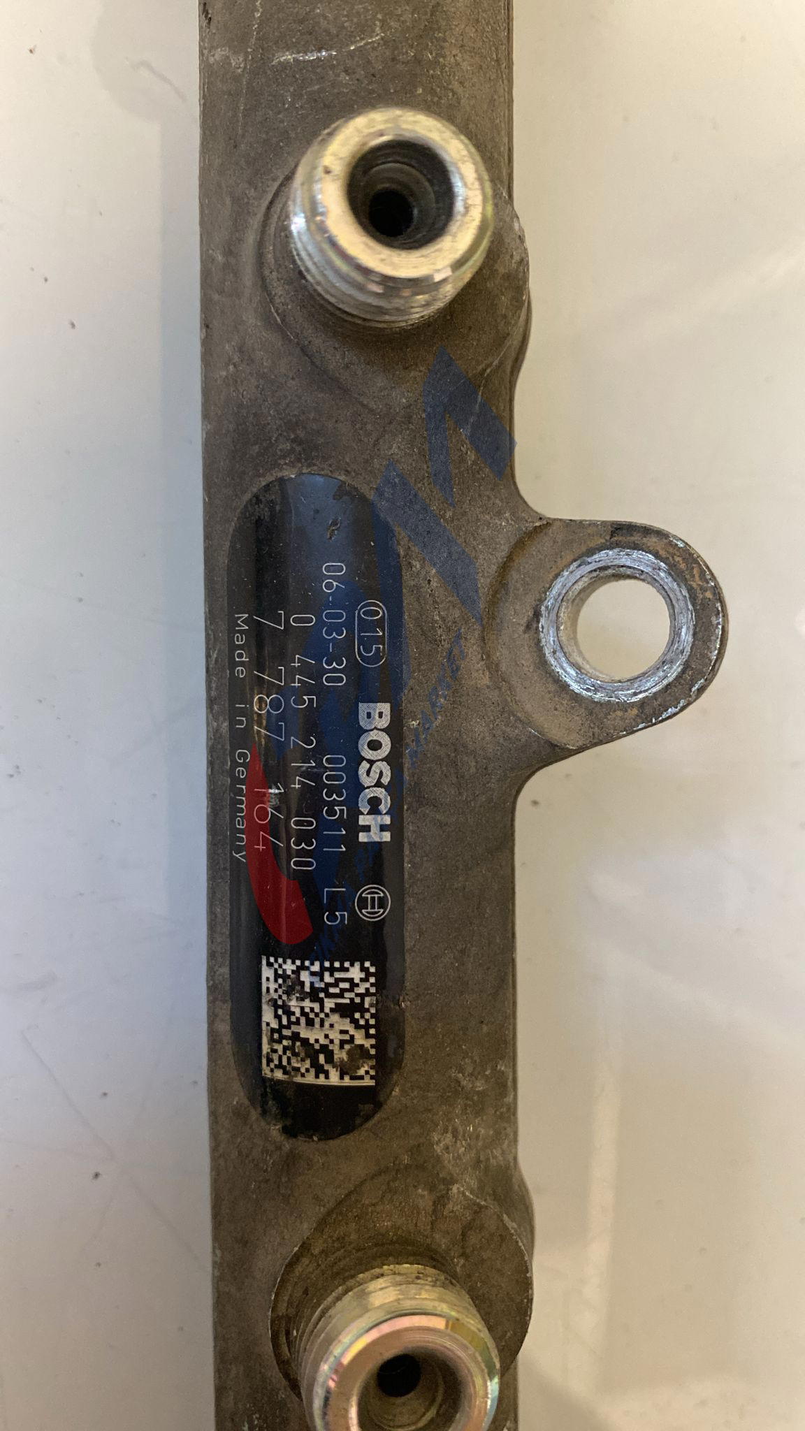 0445214030 7787164 BMW 5.20 D E60 M47 enjektör rail borusu