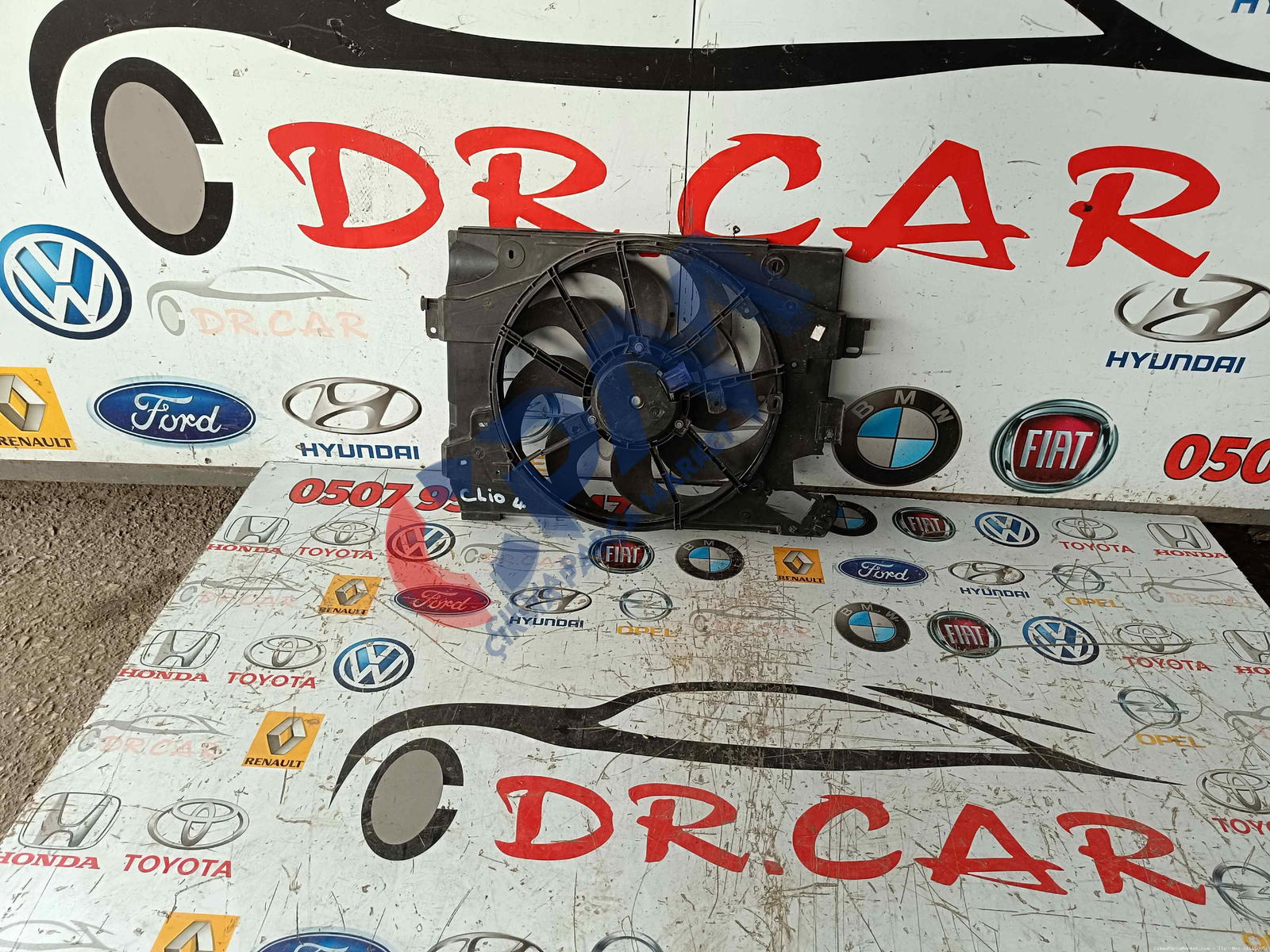 Renault Clio 4 Fan ve davlunbaz orjinal çıkma parça