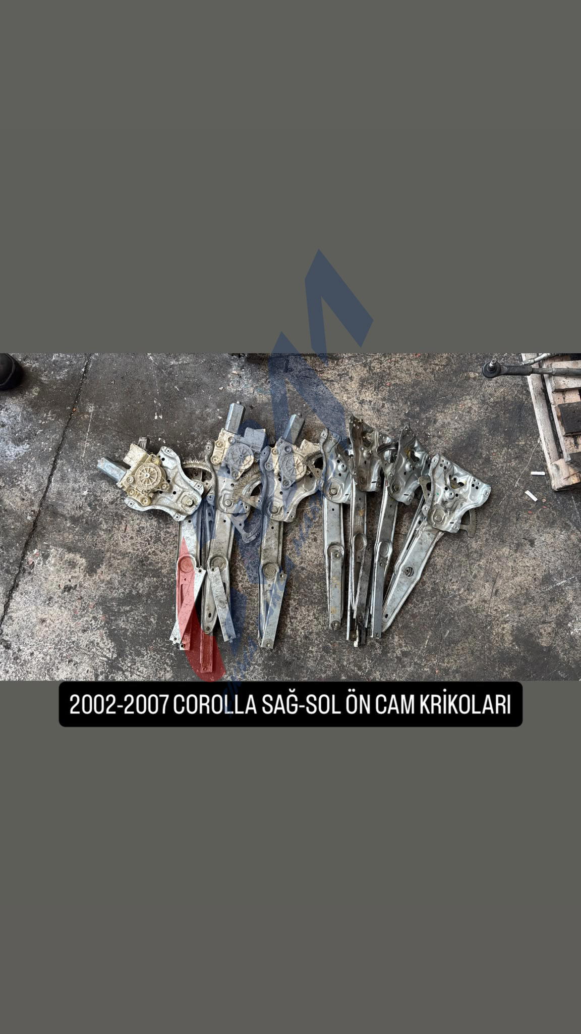 2002 2007 MODEL TOYOTA COROLLA CAM KRİKOLARI