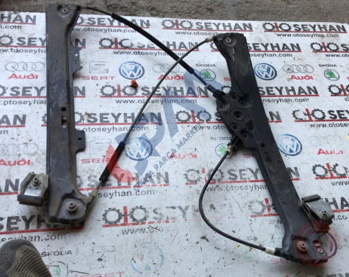 7034351 bmw 5 serisi e60 sol ön kapı cam krikosu