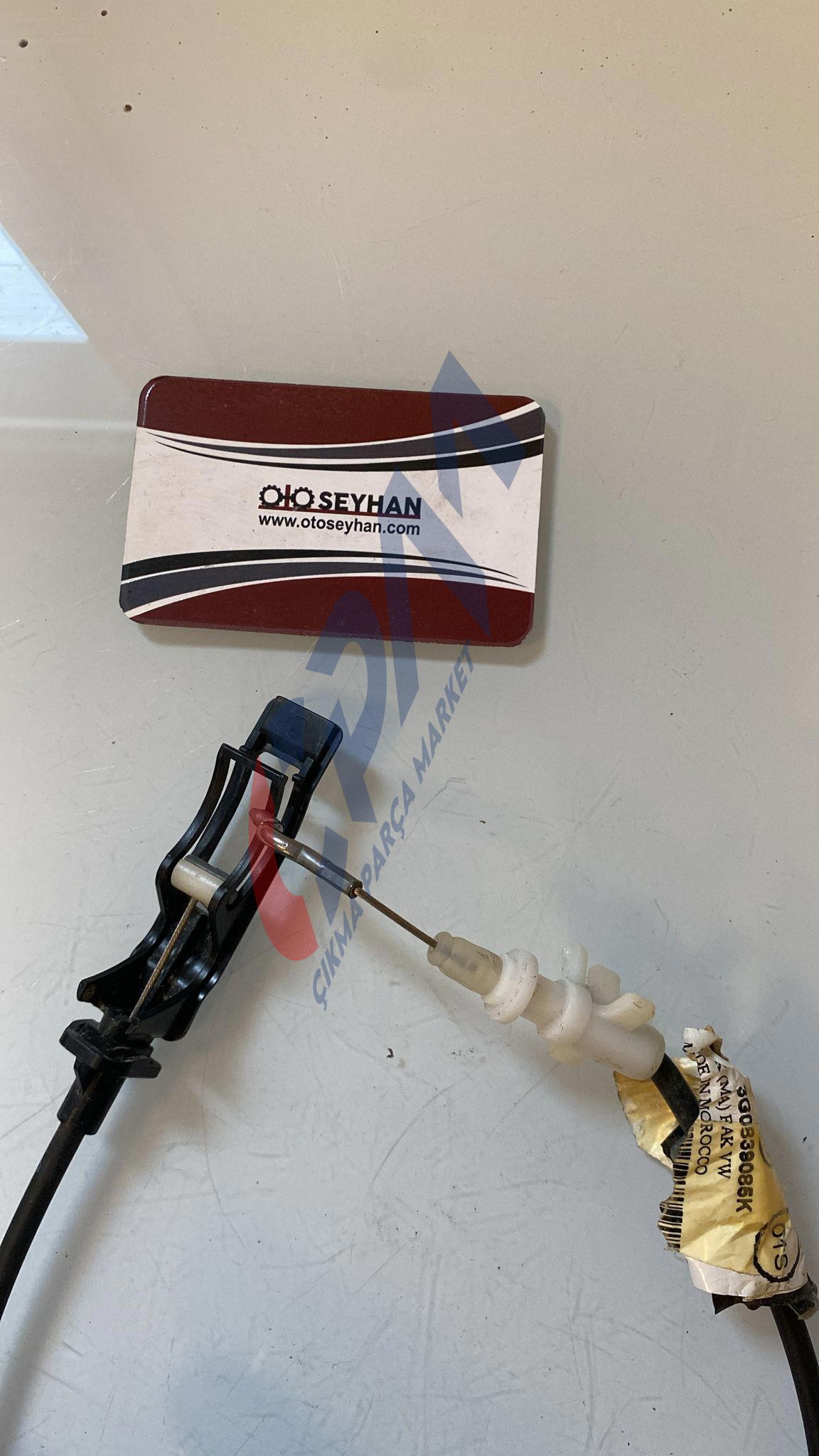 3G0839085K vw passat b8 sol arka kapı iç açma kolu halatı