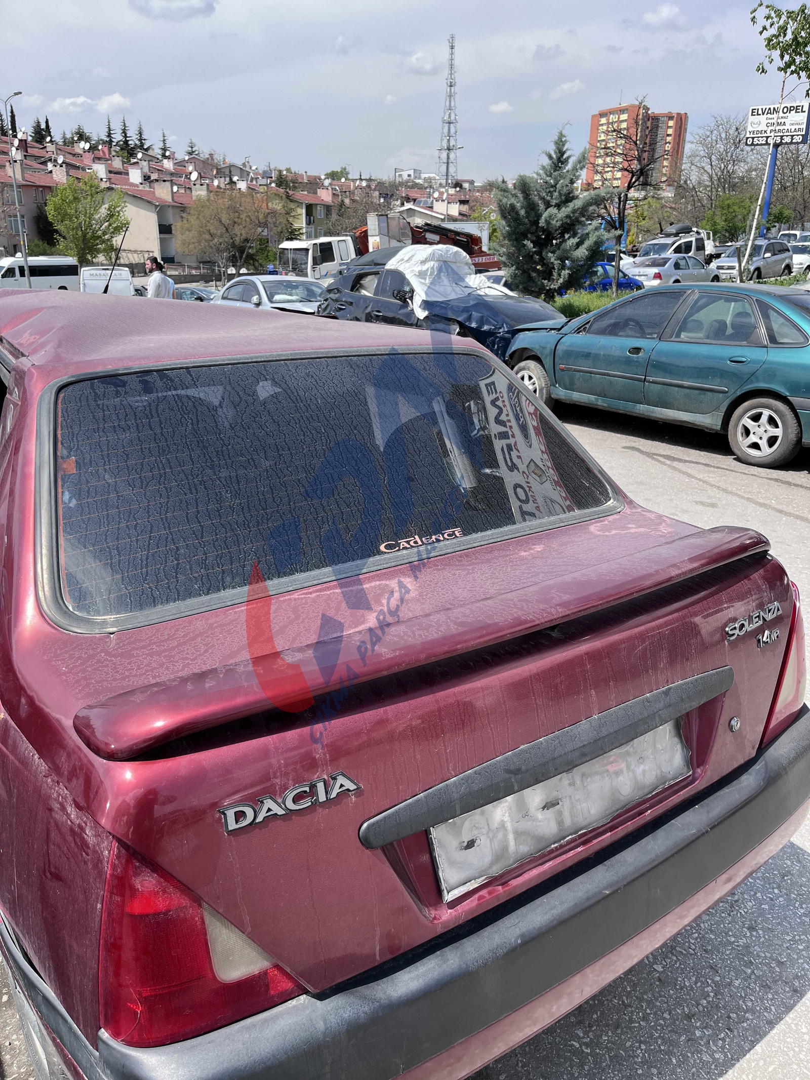 DACİA SOLENZA BAGAJ KAPAĞI