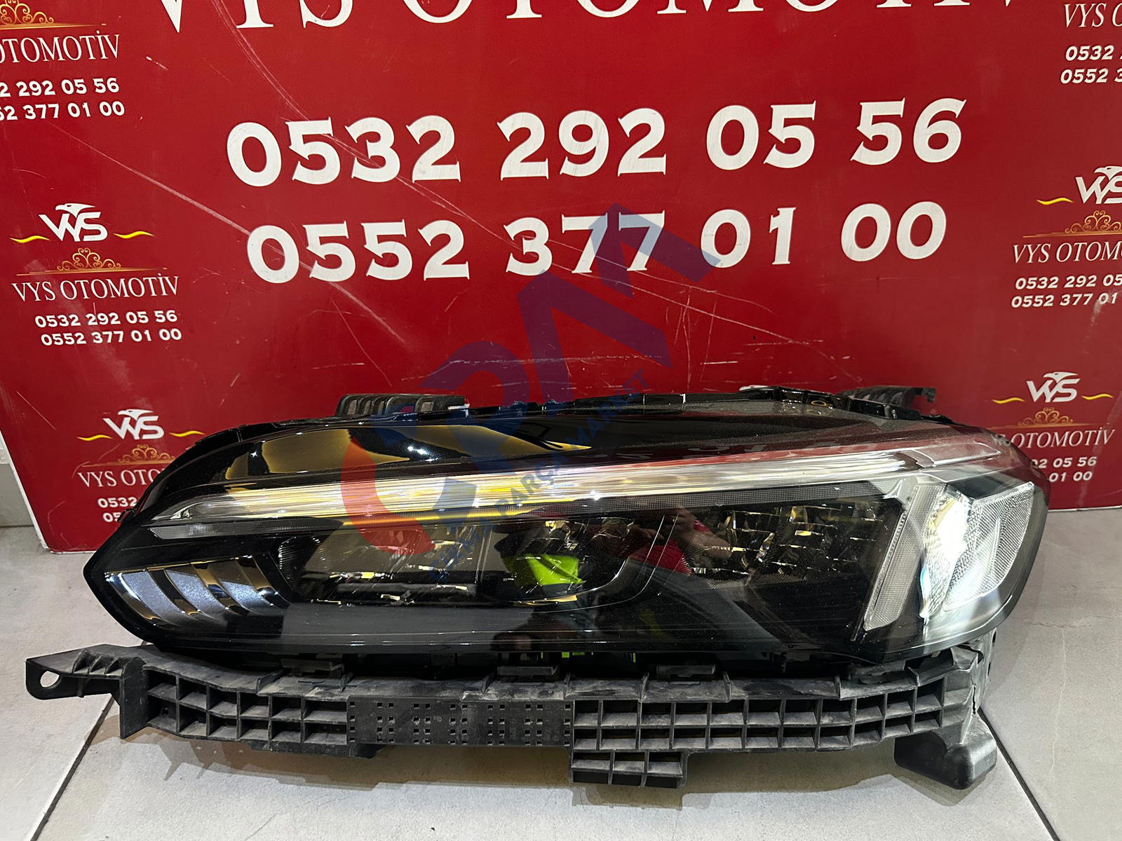 2022 2024 Honda Civic FE Full Led Sol Ön Far