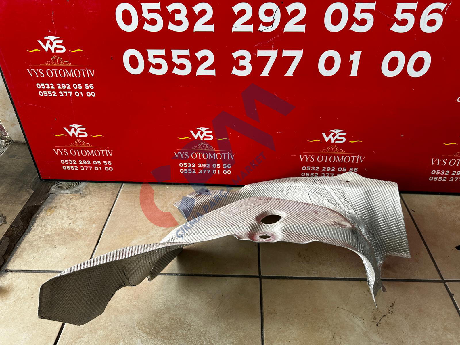 2015 2025 Fiat Egea Egzoz Isı Muhafaza Sacı