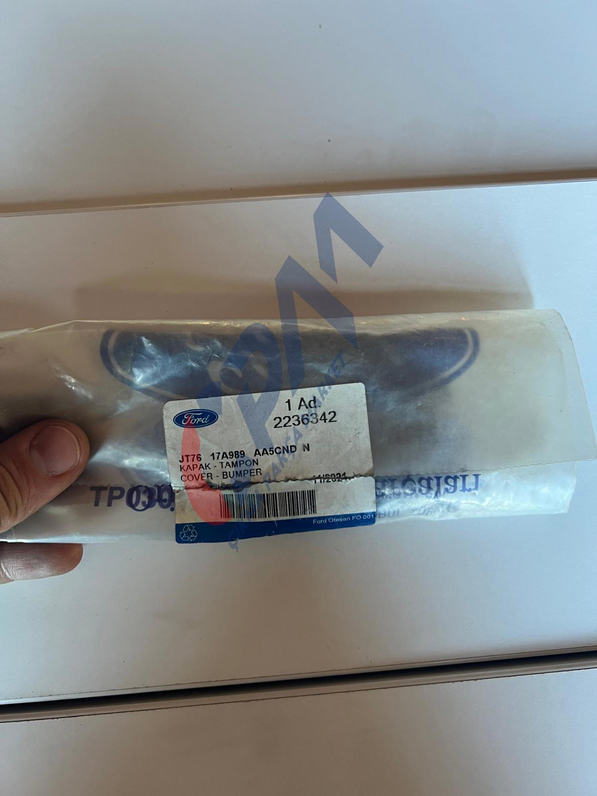 Ford Transit Courier Tampon Çeki Kapağı Al JT76 17A989 AA5CND