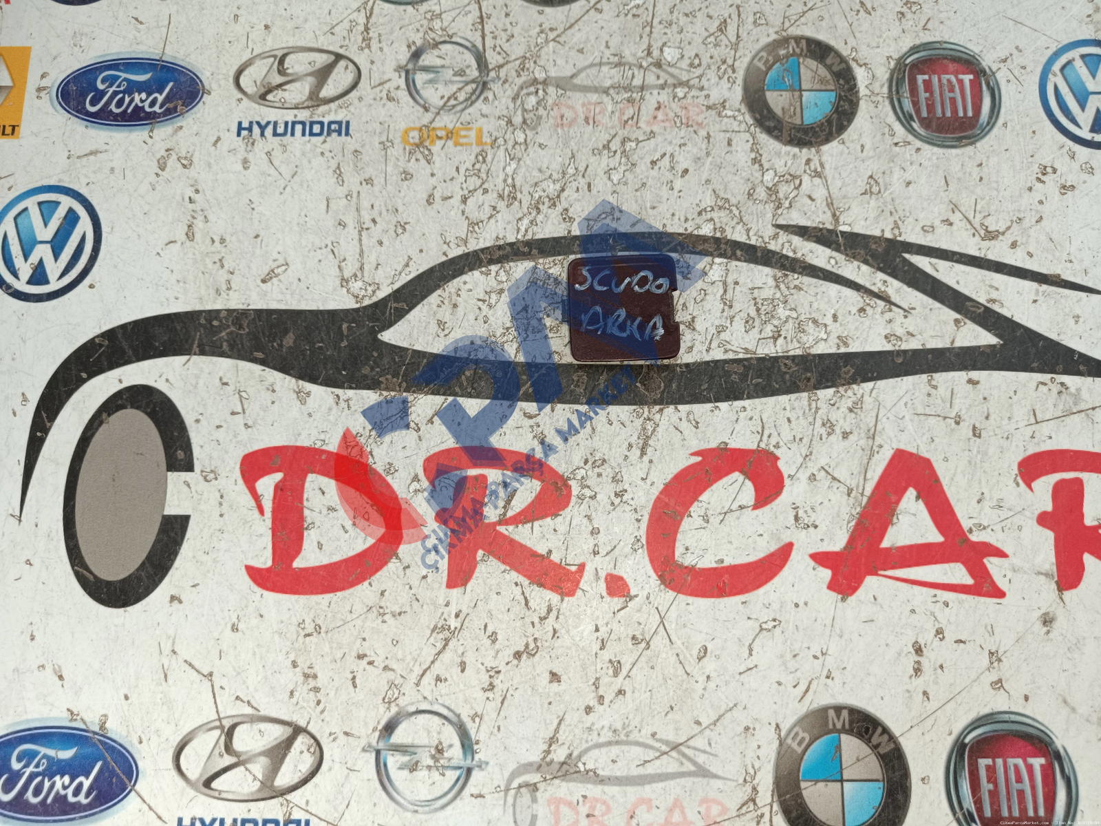 Fiat Scudo Arka Çeki Kapağı 735461988
