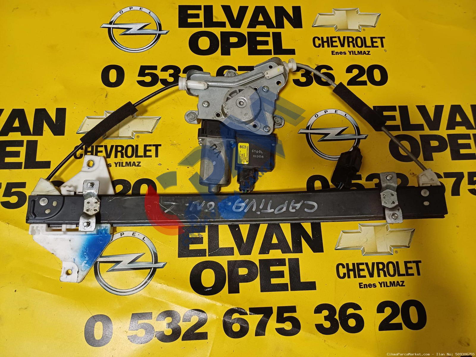 2006 2012 Chevrolet Captiva Çıkma Sol  Cam Krikosu 20872598
