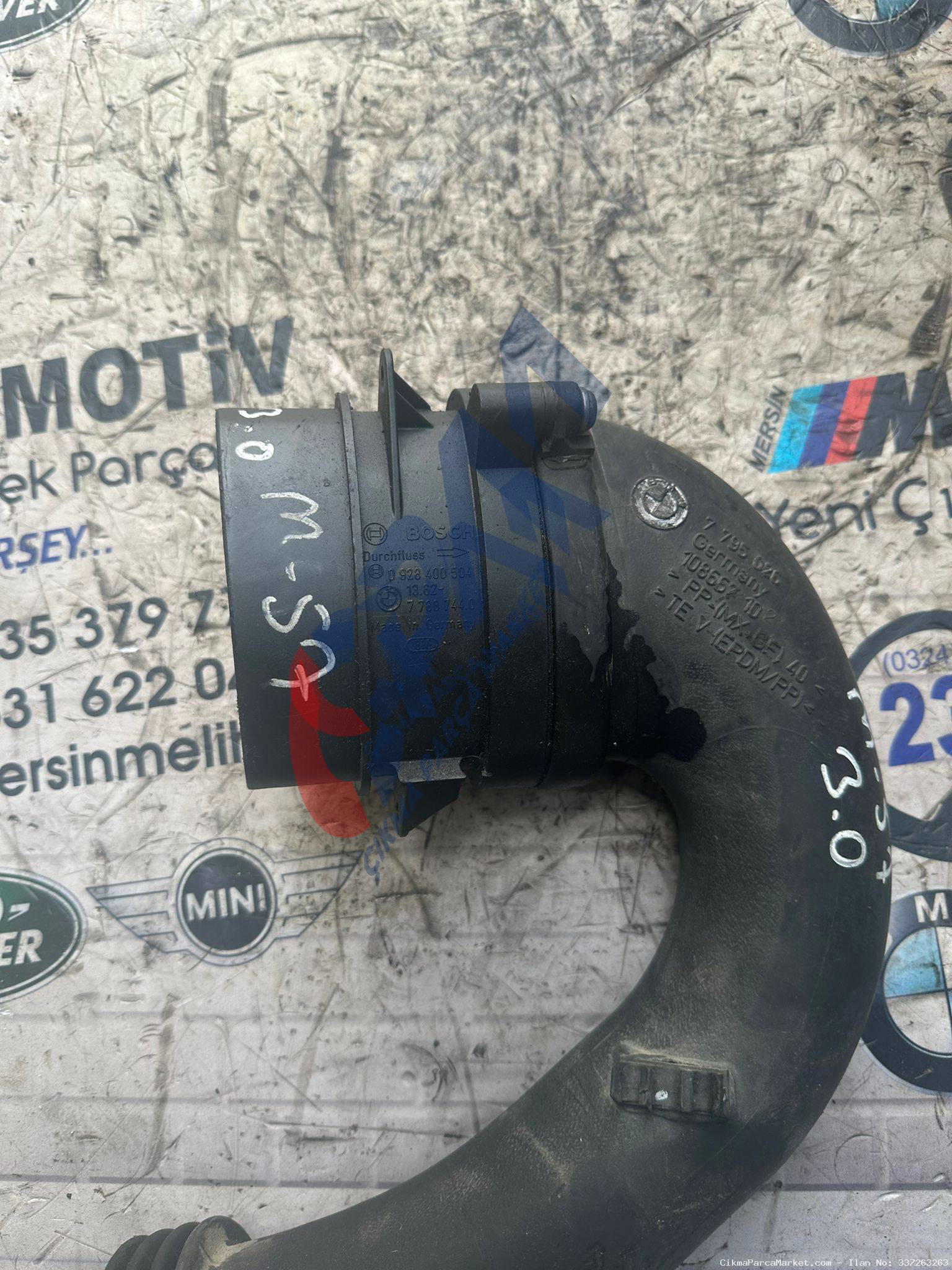 BMW ÇIKMA E46 E60 E90 X5 E54 M57 M47 HAVA AKIŞMETRE 7788744 0928400504