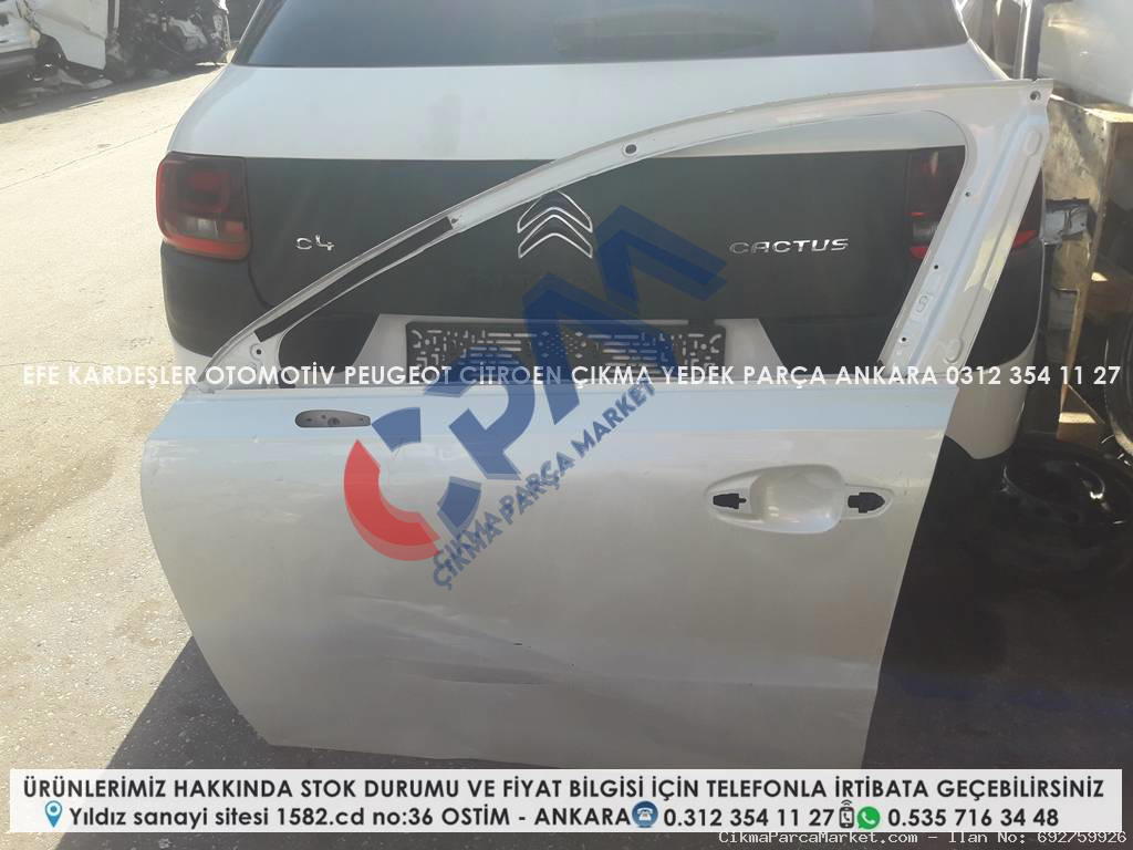 peugeot 508 çıkma sol ön kapı