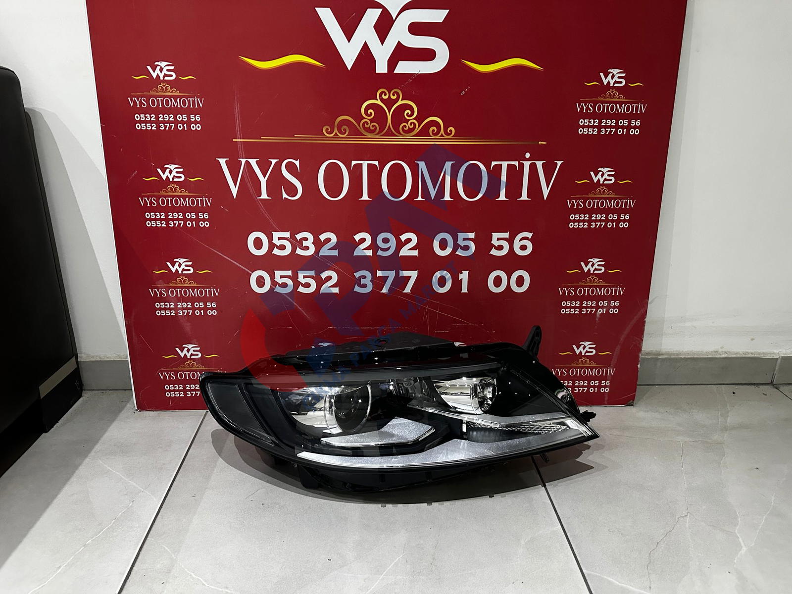 2012 2015 Volkswagen Passat CC Xenon Ledsiz Sağ Ön Far 3C8 941 040 A