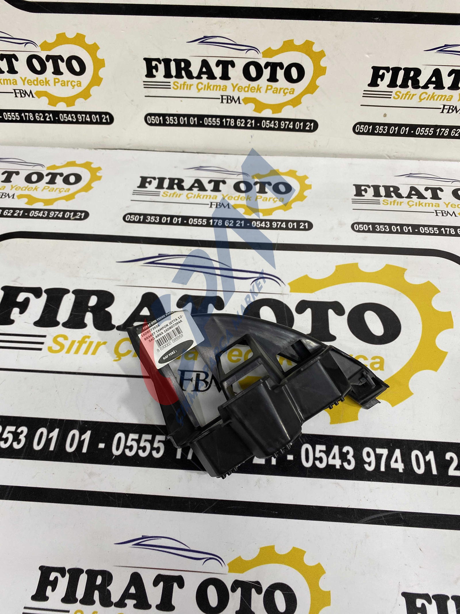 Volkswagen Jetta 12 Sağ Arka Tampon Braketi 16D807393A