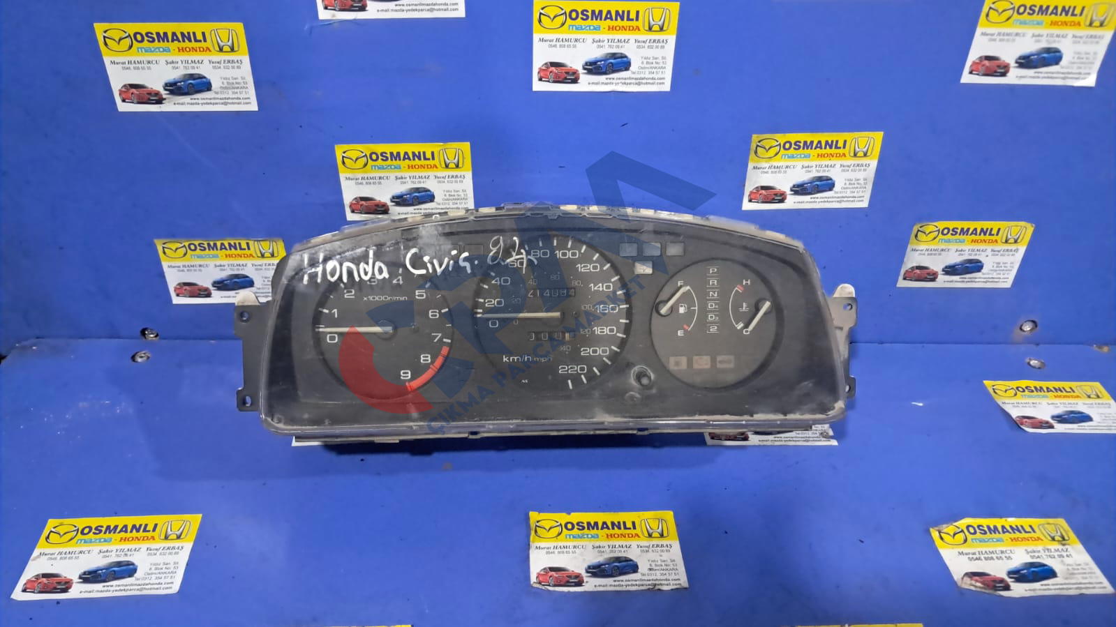 Honda Civic EG Otomatik Kilometre Saati