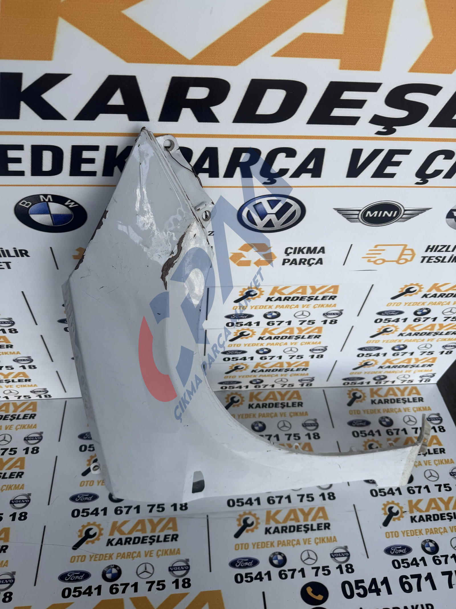 2011 2018 HYUNDAI ACCENT BLUE SAĞ ÖN ÇAMURLUK