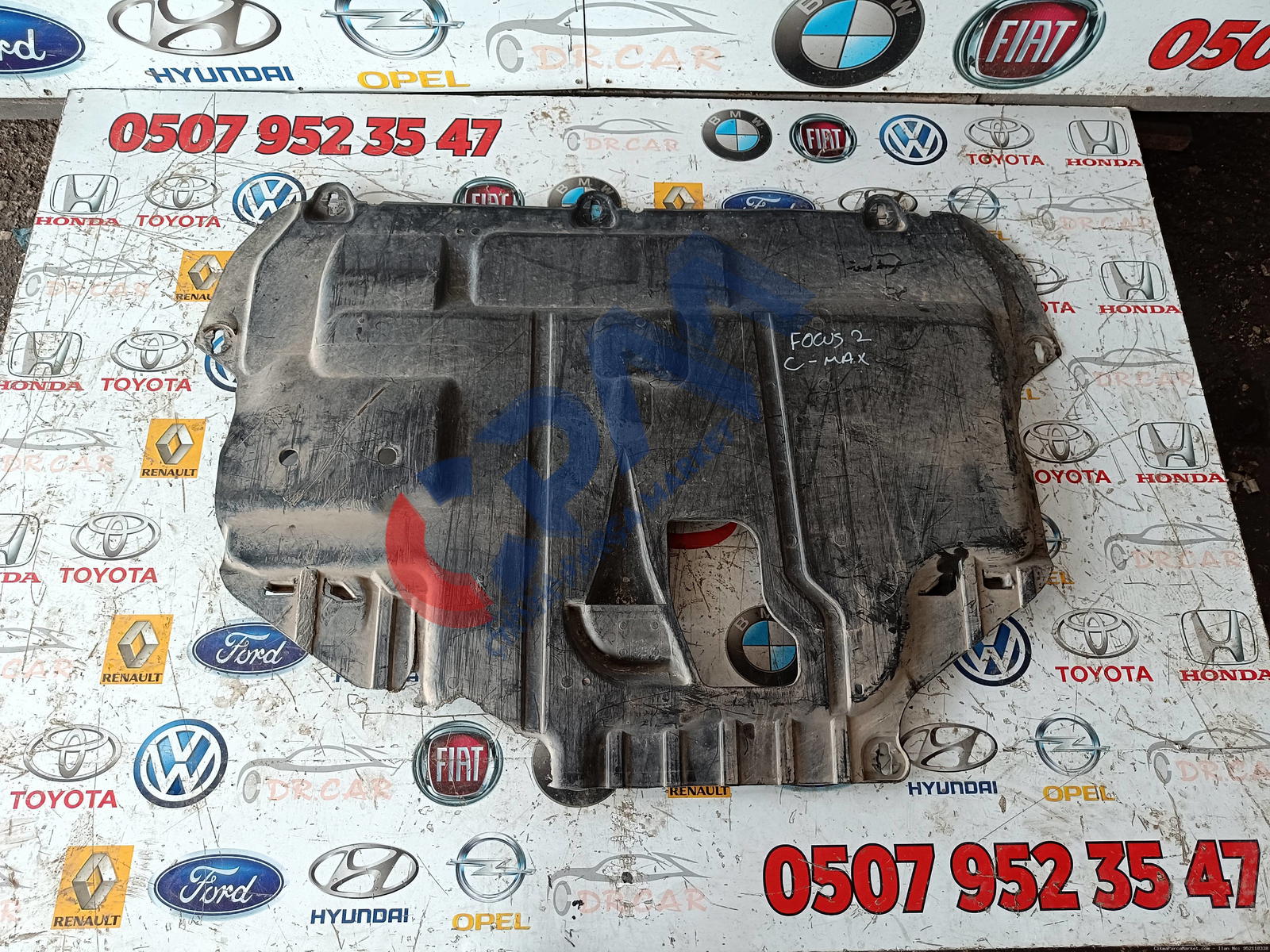 Ford Focus 2  C MAX Motor Alt Muhafaza 3M51R6P013A