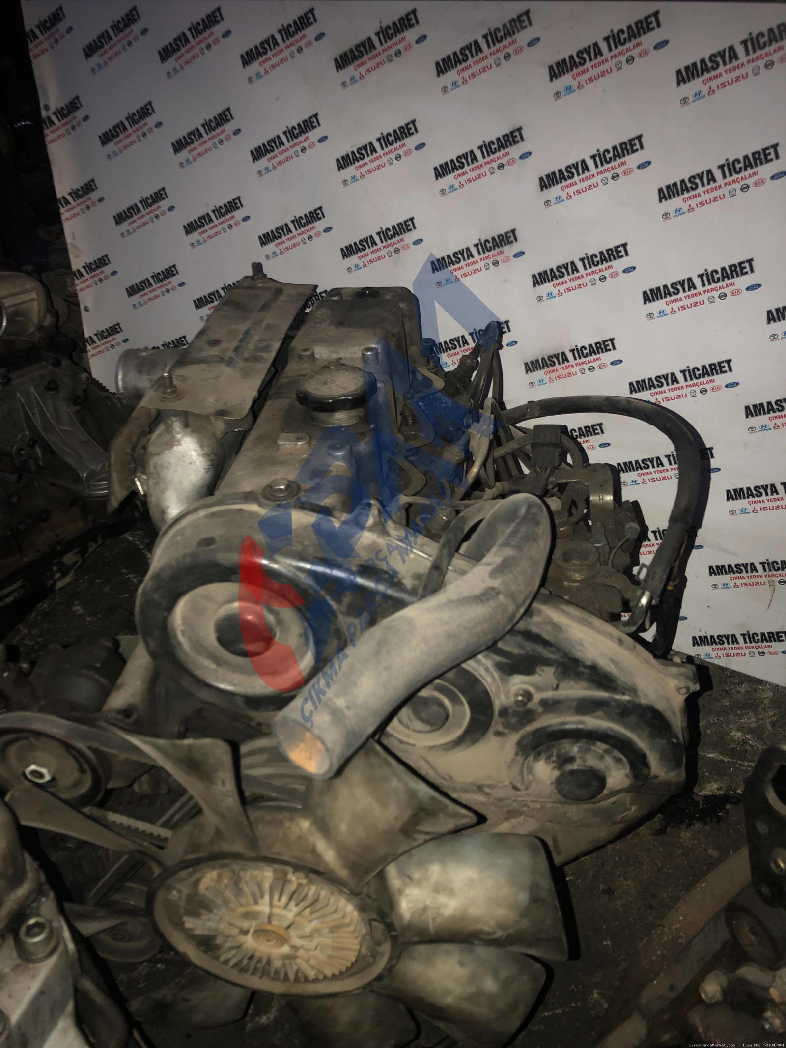 1998 2008 Hyundai H100 Pannelvan kamyonet Komple Motor