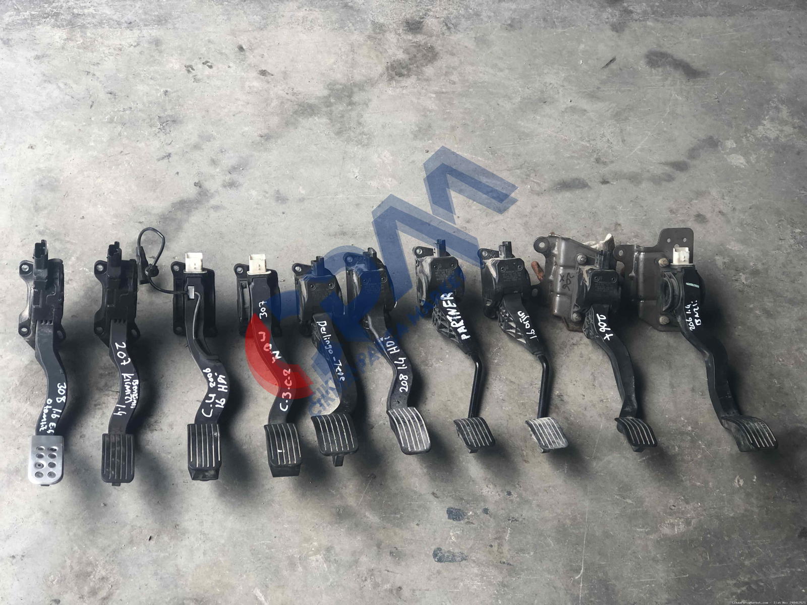2002 2024 Peugeot 207 Peugeot 207 pedallar Pedal