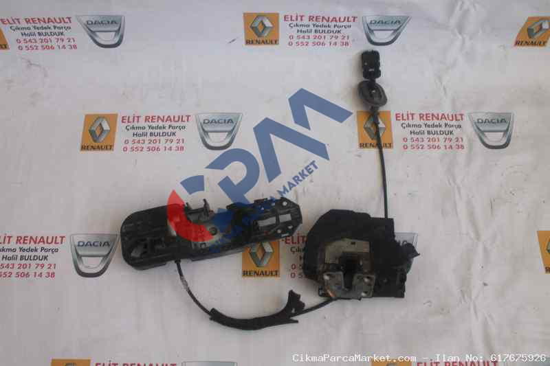 Renault Fluence Sol Ön Kapı Kilidi Çıkma Orjinal 2010   2016