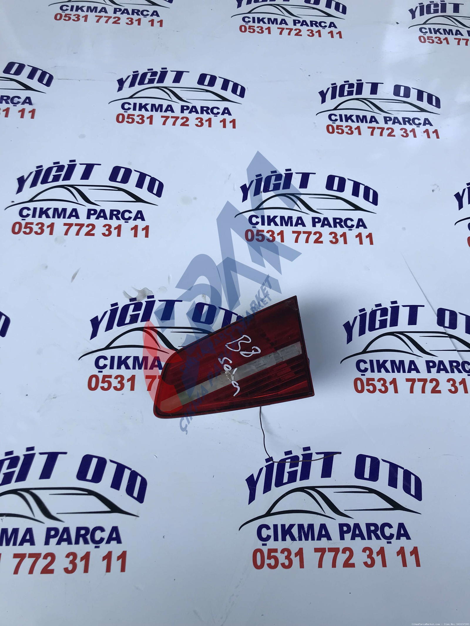 2015 2019 Volkswagen Passat Arka Stop