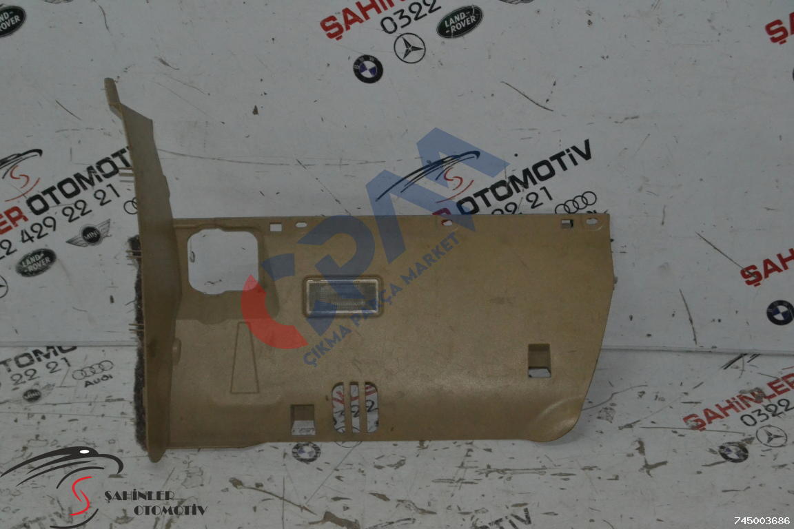BMW 5 Serisi 530I E60 SAĞ ÖN DİZ ALTINDA DİZ PANELİ TRIM Kapak 51457156230