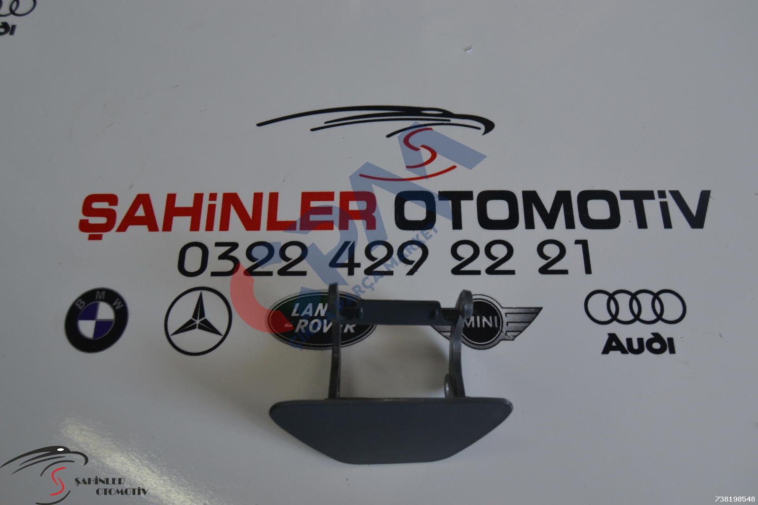 BMW 5 Serisi F10 Far Yıkama Motoru Kapağı 51117200792