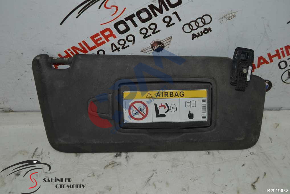 Mercedes GLC a1176902300 Sağ Güneşlik A2058107404