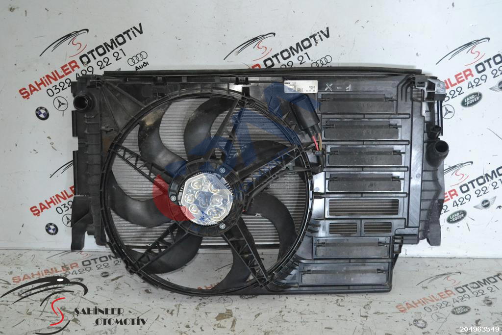 BMW X1 X1 F54 F55 F56 F57 F45 F49 su radyatörü ve fanı Fan 8645861