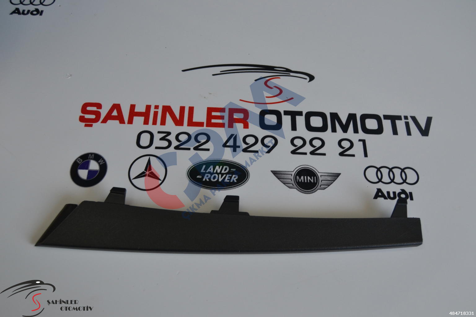 BMW 3 Serisi E90 Sol Üst Sol Tampon Izgarası 51117198899