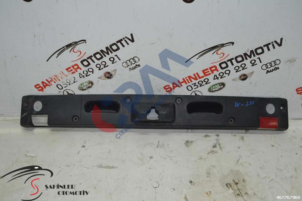 Mercedes S Serisi mercedes s serisi w221 bagaj kapağı kaplaması Bagaj Kaplaması a221500093