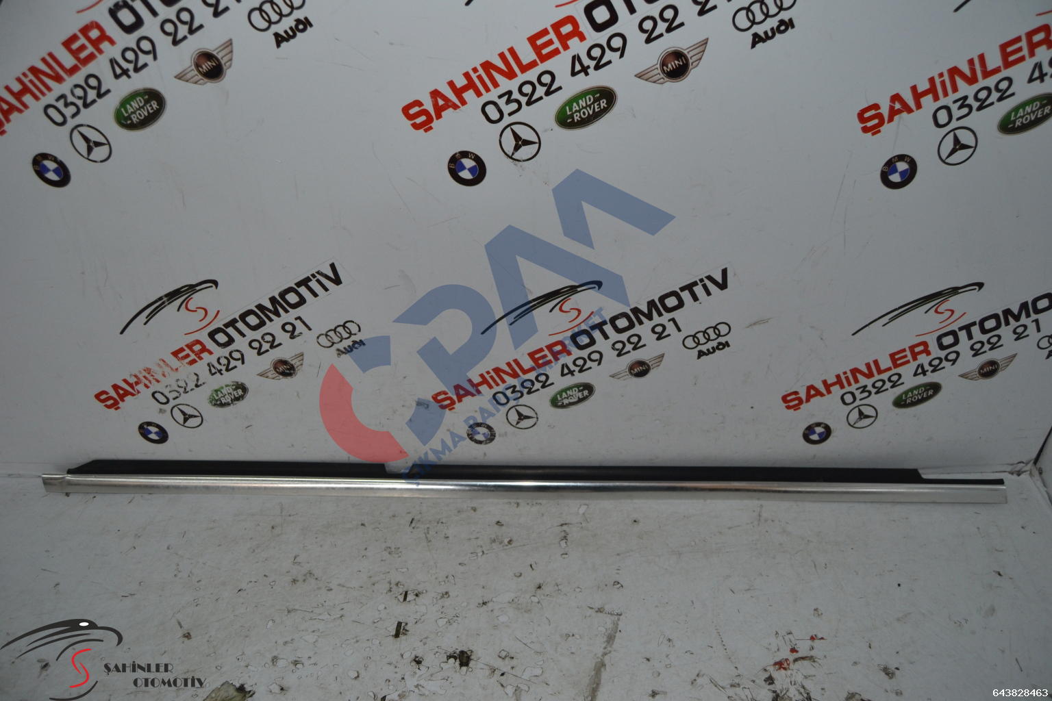 Mercedes C Serisi A204 W204 Sağ Arka Cam Dış Sıyırıcı Fitili A2047351665