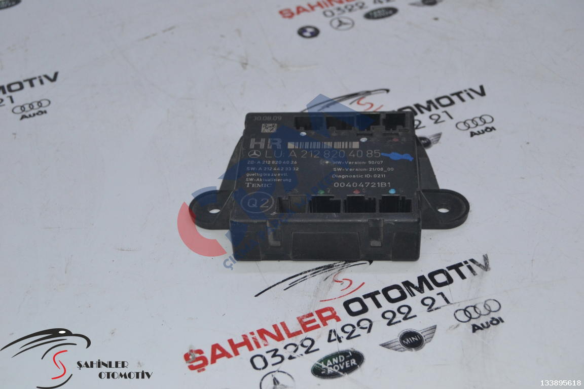 Mercedes E Serisi A212 W212 A204 W204 Sağ Arka Kapı Kontrol Modülü A2128204085