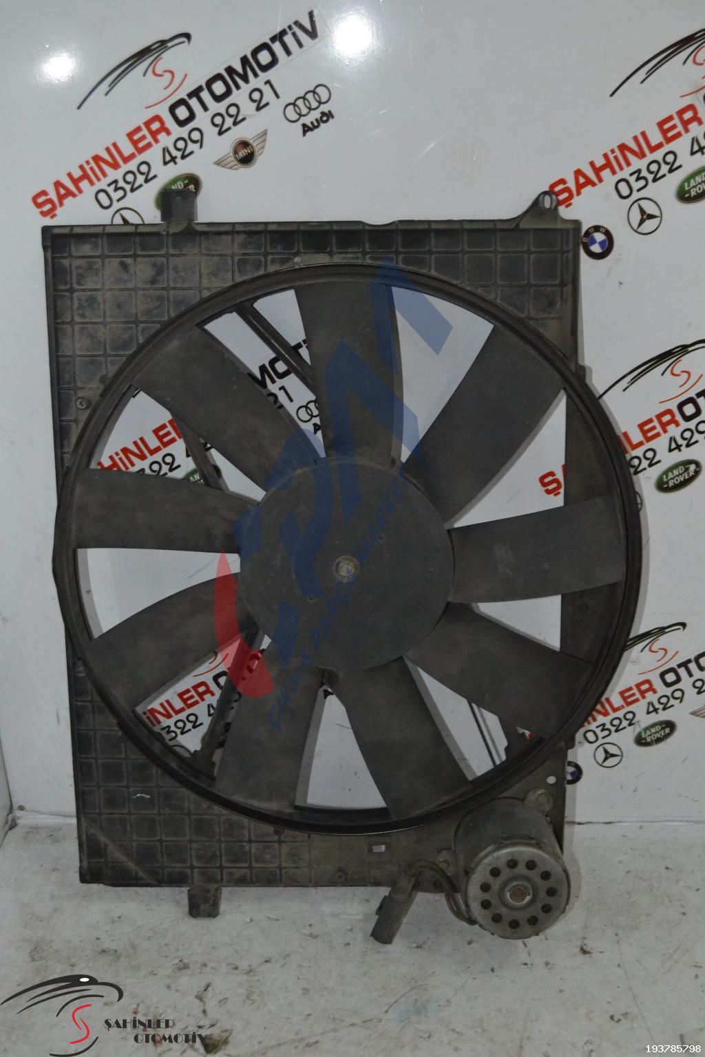 Mercedes S Serisi W220 A220 S220 Fan 09370201