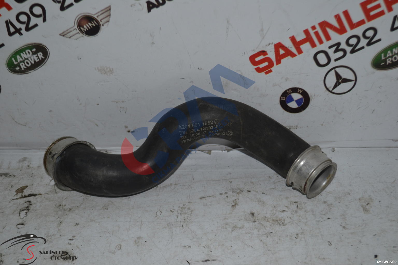 Mercedes C Serisi A204 W204 E CLASS W212, S212, W204, E220 CDI Radyatör Hortumu A2045011682