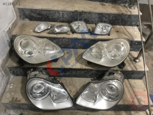 PORSCHE ÇAYENNE SAĞ SOL FAR SİNYAL SİS TAKIMI ÇIKMA 2006