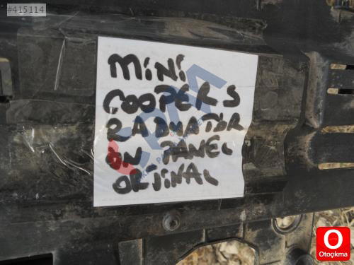 MİNİ COOPER S RADYATÖR PANELİ ORJİNAL ÇIKMA