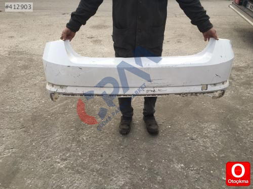 SKODA SÜPER B 2015 ARKA TAMPON