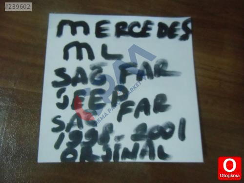 MERCEDES ML SAĞ FAR , MERCEDES JEEP SAĞ FAR ORJİNAL ÇIKMA