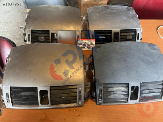 2008 Toyota corolla ön göğüs klima üfleyıcı çıkma