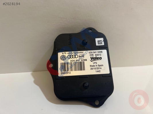 Çıkma Volkswagen Passat B7 Golf 7 AFS Beyni 3D0941329B