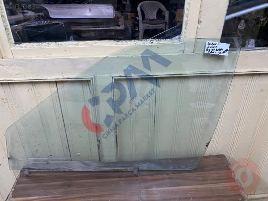 SUZUKİ SWİFT SOL ÖN KAPI CAMI 1990 1995 MODEL ORJİNAL ÇIKMA
