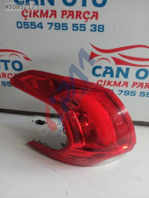 Peugeot 2008 sol arka stop