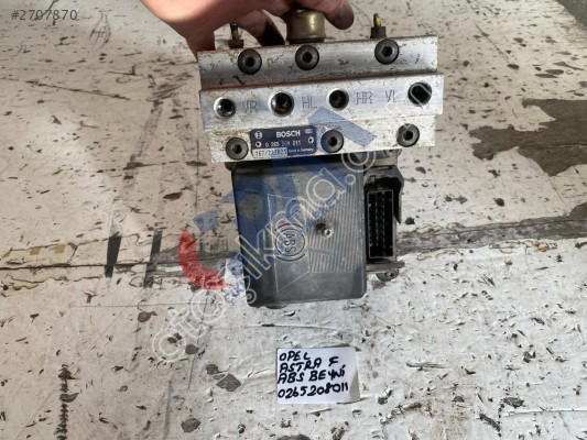 OPEL ASTRA F ABS BEYNİ ORJİNAL ÇIKMA TEMİZ 0265208011